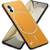 RankOne Custodia Compatibile con NothingPhone (1) / NothingPhone 1 (6.55) Cover Case - Giallo