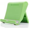 Generic Supporto per cellulare antiscivolo per scrivania, 1 supporto pieghevole per telefono, supporto per tablet per uso quotidiano (verde)