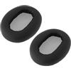 OTOTEC 2 Pezzi Cuscinetti Auricolari Di Ricambio In Pelle Proteica Schiuma Ad Alta Densità Compatibile Con Sony MDR1AM2 MDR-1AM2/B Cuffie 98x77,5x20mm Nero