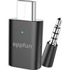 eppfun USB C APTX-Adaptive Trasmettitore Bluetooth 5.2 Adattatore Audio | Bassa Latenza Wireless Bluetooth Type C per PS5 PC Switch
