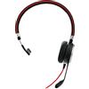 Jabra Evolve 40 Ms Cuffia Mono, USB-C, Ottimizzato per Microsoft Teams, Mono, Evolve 40