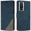 SONWO Cover per Xiaomi Poco F5 PRO/Redmi K60 / K60 PRO, Flip Caso in PU Pelle Case Cover Custodia con Slot per Schede e Supporto Stand per Xiaomi Poco F5 PRO, Blu