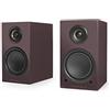 Triangle - Diffusori Attivi LN01A - Diffusori da Libreria Bluetooth con Amplificatore 2 x 50W - Audio HD - Ingressi Phono/Turntable Ottico & Uscita Subwoofer - 165 x 291 x 225 mm - Melanzana (Coppia)