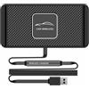 VIKEFON Tappetino Caricabatterie Wireless per Auto in Silicone Antiscivolo per iPhone 17 16 15 14 Pro Max Samsung, Caricatore Rapido Wireless per Telefono da Auto