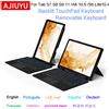 AJIUYU Custodia con tastiera magica per Samsung Galaxy Tab S8 S7 11 A8 10.5 S6 Lite 10.4 S9 S10 FE 10.9 Tablet Touch Pad retroilluminato Custodia protettiva