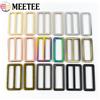 Meetee 5/10 Pz 20-50mm Anello di Metallo Fibbie per la Cinghia della Borsa Tri Glide Cursore Chiusura Tessitura Cintura per cani Regolatore Ganci Accessori Hardware FAI DA TE