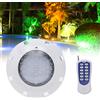 NONE Luce subacquea per piscina a LED RGB da 45 W IP68 Impermeabile 7 colori che cambiano luci subacquee per piscina con telecomando