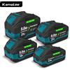 Kamolee Batteria agli ioni di litio Kamolee 18V 5000mAh BL1860 per trapano a mano, utensili elettrici compatibili con attrezzi Kamolee