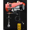 NONE Mini Paranco Elettrico 220V con Fune Metallica, Macchina di Sollevamento Domestica, Piccola Gru da Costruzione, Verricello Elettrico con Maniglia di Controllo