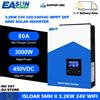 EASUN POWER Inverter Solare Ibrido EASUN 3.2KW Off-Grid 2.2KW Onda Pura MPPT 500V 230VAC Caricatore Solare Potenza 4.2KW Inverter Domestico con Wifi BMS