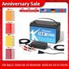 KEPWORTH Batteria a ciclo profondo 12V 180Ah LiFePO4 Fosfato di ferro al litio di grado A per motore da pesca solare per barche RV - Energia ricaricabile