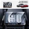 YZ Pellicola Protettiva HD per Schermo di Controllo Posteriore da 15.4 Pollici per Tesla Model Y Juniper e Model 3 Highland, Accessori