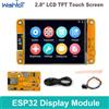 wishiot 2.8 "ESP32-2432S028R ESP32 Display ILI9341 Touchscreen resistivo Modulo LCD TFT ESP-WROOM-32 Scheda di sviluppo Custodia in acrilico