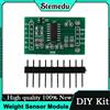 wishiot HX711 Modulo sensore di peso ADC a 24 bit + amplificatore per cella di carico per kit fai da te bilancia di precisione a doppio canale Arduino