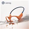 Sanag B77S IPX8 Auricolari da nuoto Cuffie Bluetooth a conduzione ossea Vendita flash Memoria da 64 GB Lettore MP3 Auricolare wireless