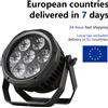 AICPOSE LED impermeabile 7x18W 6 in 1 Par Light Effetto DMX Palcoscenico professionale DJ Natale Luce a colori pubblica Outdoor Waterpro