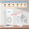 KERUI Split Campanello di benvenuto Campanello wireless intelligente Sensore PIR Allarme Suonerie multiple Rilevatore di allarme 433 mhz per la casa