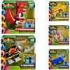 Playmates Action Figure Mighty Morphin Power Rangers Anime Dino Rangers Megazord, Modello da Collezione Articolato Tyrannosaurus Sabertooth Tiger