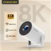 Magcubic Proiettore Magcubic 8K Android 14 HY300 Pro Wifi6 290ANSI Allwinner H726 BT5.4 1080P * 720P Proiettori Portatili per Esterni