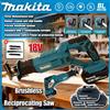 Makita Sega a sciabola Makita Brushless ad alta potenza, sega da taglio portatile multifunzione per uso domestico, piccola sega elettrica per batteria da 18V