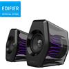EDIFIER G2000 PRO Altoparlanti Gaming Desktop 2.0 32W Unità 3 Pollici Luce RGB Surround 7.1 Bluetooth 5.4 Ingressi Multipli Modalità Musica Gioco Film Scocca Trasparente Bassi Potenziati