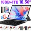 Tablet 5G 2025 con Doppia Fotocamera 16MP 32MP, Schermo 10.36 Pollici, Android 13.0, 16GB 1TB, 20000mAh, WiFi, Bluetooth, Dual SIM, GPS e Tastiera