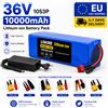 Makita Batteria al Litio 36V 10Ah 10S3P 18650 Ricaricabile agli Ioni di Litio per Scooter Elettrico, E-bike, Bicicletta MTB, Motore 1000W, Batteria di Ricambio con Protezione BMS Intelligente, Alta Capacità,