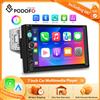 Podofo Autoradio Universale 7 Pollici Wireless Carplay Android Auto MP5 Multimedia Player BT FM 2din Unità Principale Autoradio SWC Sistemi Intelligenti per Auto Stereo Multimediale EQ Mirrorlink