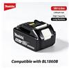 Makita Batteria Ricaricabile Originale Makita 18V 6.0Ah Sostitutiva per BL1830 BL1840 BL1850 BL1860B Utensili Elettrici
