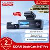 ddpai Nuova DDPAI N4T Pro Dash Cam Tripla con Registrazione 4K+1K+1K, NightVIS 2.0, AI ISP, Attivazione in Caso di Collisione, Monitoraggio Parcheggio 24/7, Wi-Fi 6, ADAS, GPS, 4G Ready, Telecamera per Auto