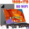 Tablet 5G da 10,36 Pollici con Batteria Grande da 20000mAh, Nuovo Android 13.0, 10 Core, 16GB, 1TB, Dual SIM, WiFi, Bluetooth, GPS, WPS e Tastiera - Modello 2025