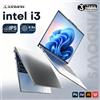 xia man Xiaman Laptop da 15,6 pollici con Windows 11, Processore Intel Core i3 6006U, Schermo IPS 1080P, PC Portatile per Ufficio e Studio, Sblocco con Impronta Digitale