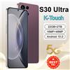 K-Touch Smartphone K-Touch 5G S30 Ultra, Telefono Cellulare Android, 22GB+2TB, Sblocco Facciale, Dual SIM 5G, Batteria 7800mAh, Schermo HD 7.3 Pollici, Telefono Mobile 5G