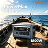 OSCAL [Magazzino UE] Stazione di Alimentazione Portatile 1800W, Generatore Solare da Esterno, Batteria di Emergenza per Campeggio, Pesca, Camper, Viaggi su Strada, Avventure all'Aperto