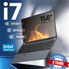 xia man Xiaman Laptop da 15.6 Pollici con Intel Core I7 6500U, Windows 11, 16GB RAM, 512GB/1TB SSD, Notebook Portatile per Gaming