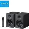 Edifier Altoparlanti da scaffale compatti Edifier M90, altoparlanti da scrivania da 100W RMS, audio ad alta risoluzione, LDAC, Bluetooth 6.0, altoparlante amplificato con SUB OUT