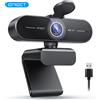 EMEET Webcam EMEET C60E 4K per Ufficio e Streaming, Videocamera 1080P 60fps, Autofocus con Doppio Microfono, Webcam USB Plug & Play per PC/Computer