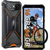 OUKITEL G3 Smartphone Robusto Sbloccato - 16GB+64GB/1TB TF, Display HD da 6", Telefono Android Robusto IP68/IP69K, Batteria Grande da 6300mAh, Fotocamera Principale da 13MP + Fotocamera Frontale da