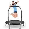 GartistGO Mini Trampolino Pieghevole da 40 Pollici per Adulti e Bambini, Capacità 450 libbre, con/senza Barra Regolabile a U, Attrezzatura per Allenamento Fitness Indoor