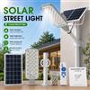 Swiatla Lampade Solari da Esterno Swiatla, 1000W, Illuminazione di Sicurezza dal Tramonto all'Alba con Batteria da 6000mAh, 128 LED Ultra Luminosi, Alimentazione Solare, Luce da Area Impermeabile IP66 per