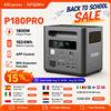 AFERIY Stazione di Alimentazione Portatile P180PRO con Funzione di Espansione, Batteria LiFePO4 da 1024Wh, Generatore Solare AFERIY con Ricarica Rapida da 1800W e Controllo tramite App per Casa, Campeggio e