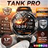 GUHUAVMI Nuovo Smartwatch TANK PRO 2026 con Batteria da 1400mAh, Schermo AMOLED HD da 1.7", Torcia, Fitness Tracker, Impermeabile 10ATM