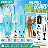 NONE Questa tavola da stand-up paddle gonfiabile meccanica extra larga misura 335x86x15 cm e presenta un circuito avanzato per una maggiore stabilità, adatta a ragazzi e adulti per una varietà di sport