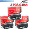MUGENDEN Batteria Originale Makita 18V 6Ah, con Indicatore di Carica, Batteria Ricaricabile Makita, BL1830 BL1840 BL1850 Batteria per Utensili Elettrici