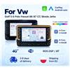 MEKEDE Spedizione 24H da Magazzino UE, Autoradio Stereo 7' Android Auto Wireless Carplay per VW Golf 5 6 Passat Polo Touran Tiguan Caddy EOS, Navigazione GPS, WIFI, RDS, FM, BT, EQ, Porta USB Type-C, Luce