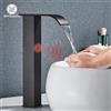 MYQualife Rubinetto Intelligente con Sensore per Lavabo Bagno, Montaggio su Piano Corto/Alto, Miscelatore Automatico Caldo/Freddo con Controllo Manuale