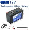 DAWEIKALA Batteria al Litio 12V 30Ah 18650 Ricaricabile per Energia Solare, Veicoli Elettrici, Luci LED con Caricatore 12.6V 3A, Consegna Rapida da Magazzino UE