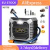 NONE Pompa d'aria wireless per auto, pompa elettrica per pneumatici 150PSI, compressore d'aria portatile, adatta per gonfiare pneumatici di auto, moto, biciclette e per lo sport con la palla.