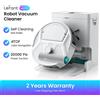 Lefant Robot aspirapolvere e lavapavimenti Lefant M265, potenza di aspirazione 20.000 Pa, contenitore della polvere da 800 ml, mini rullo da 28 cm con pulizia automatica istantanea, Wi-Fi 5G/APP/Alexa