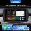 NONE Eunavi Android 15 per Fiat 500X 2014 - 2020, Autoradio Android 2K QLED, Lettore Multimediale Video, GPS, AI Voice, CarPlay, Stereo 4G